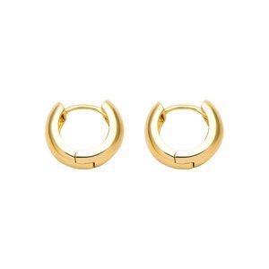 Gold Plated Hoops